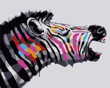 Schilderen op Nummer Zebra PBN928